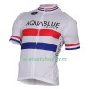 Fietskleding (Fietsshirt + Korte Koersbroek) 2017 Aqua Blue Sport Brits kampioenschap